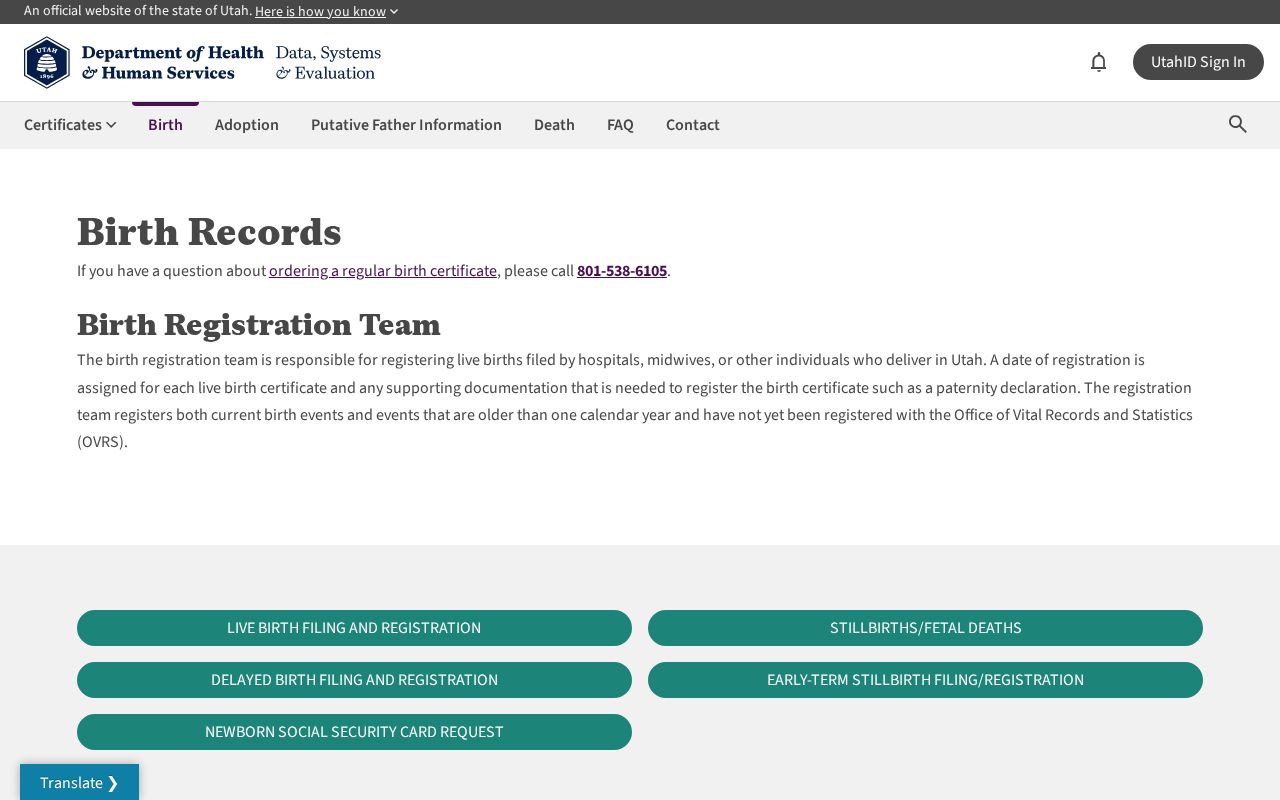 Spanish Fork residents directory vital records source